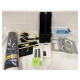 Misc office supplies and poster