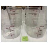 Commercial Measuring buckets