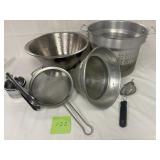 Restaurant strainers and juicer