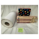 Roll of paper, parchment paper new
