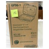 Case of 200 to-go food containers