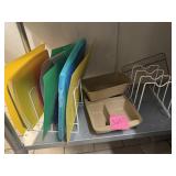 Baking stone dishes, cutting mats, etc.