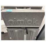 Nimlok brand, plastic road case, on wheels
