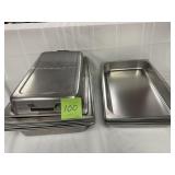 Catering pans with lid