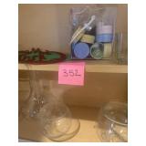 Vases and decorations etc