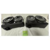 2 Double sided crock pots