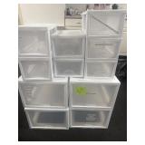 Plastic drawers/storage containers