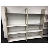 84 x 14 x 74 shelving unit. Can be divide into 2