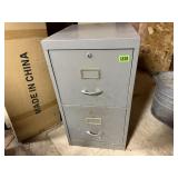 Letter size 2 drawer filing cabinet