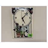 Battery operated wall clock