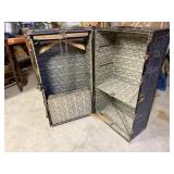 Antique wardrobe trunk