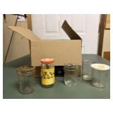 Box of jelly jars