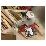 Hawk variable speed scroll saw, table, work light