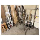 5' wooden step ladder