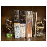 Ken Follett books, bookends