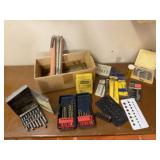 Assortment of drill bits