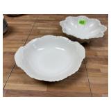 Haviland French china serving dishes (2)