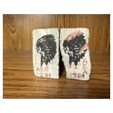 Native American stone memorabilia