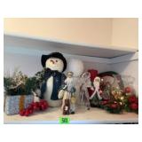 Holiday decorations, snowman