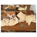 Corset, undergarments, buckle