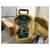 Coleman lantern, carry case