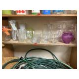 Assorted floral vases