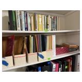 Office supplies, file folders, envelopes, paper