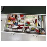 Contents of utility drawer