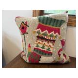 Christmas throw pillow