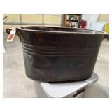 Galvanized boiler, no lid