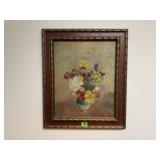 Floral bouquet artwork