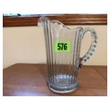 Crystal beverage pitcher