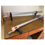 Deep Reach 3' aluminum bar clamps (2)