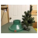 Christmas tree stand, tabletop tree