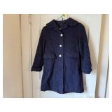 Vintage junior winter coat, matching cap