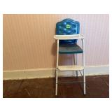 Metal toy highchair