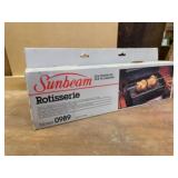 Sunbeam rotisserie grill accessory