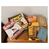 Vintage Song Hits magazines, sheet music, song