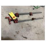 Pipe clamps (2)
