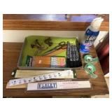 Office supplies, adhesives, writing utensils