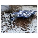 4' x 8' utility trailer with 2' ball