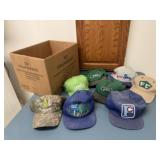 Farm, advertising baseball caps