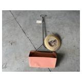 Metal dust pan, chimney cover