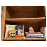 Cat books, collectibles