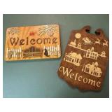 Welcome signs (2)