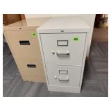HON two drawer letter size filing cabinet