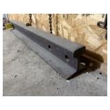 4' I beam rail section