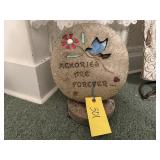 Memories Are Forever concrete stepping stone