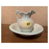 Vintage bowl & pitcher set