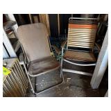 Folding lawn chairs (2)